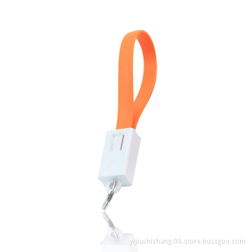 Yijiashishang Custom Cell Phone Keychain Data Cable Usb Multi Data Charger